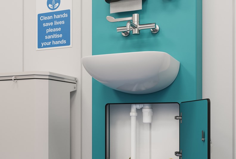 Venesta Washrooms Healthcare Ips Vepps Hygen Unit3