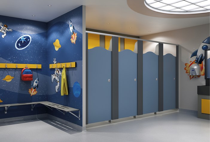 Venesta Washrooms Height D Cubicles