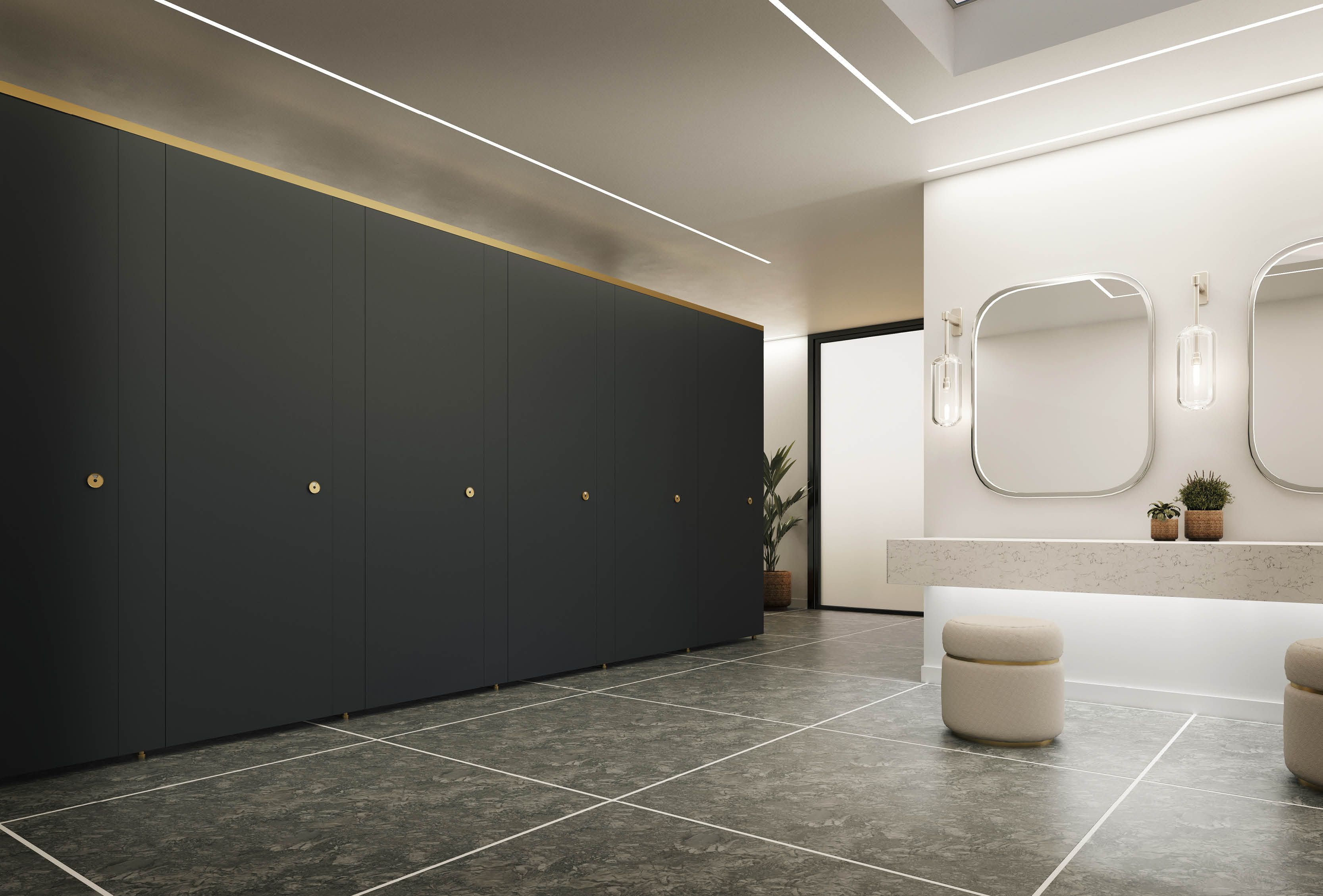 Premium toilet cubicles | Venesta Washrooms