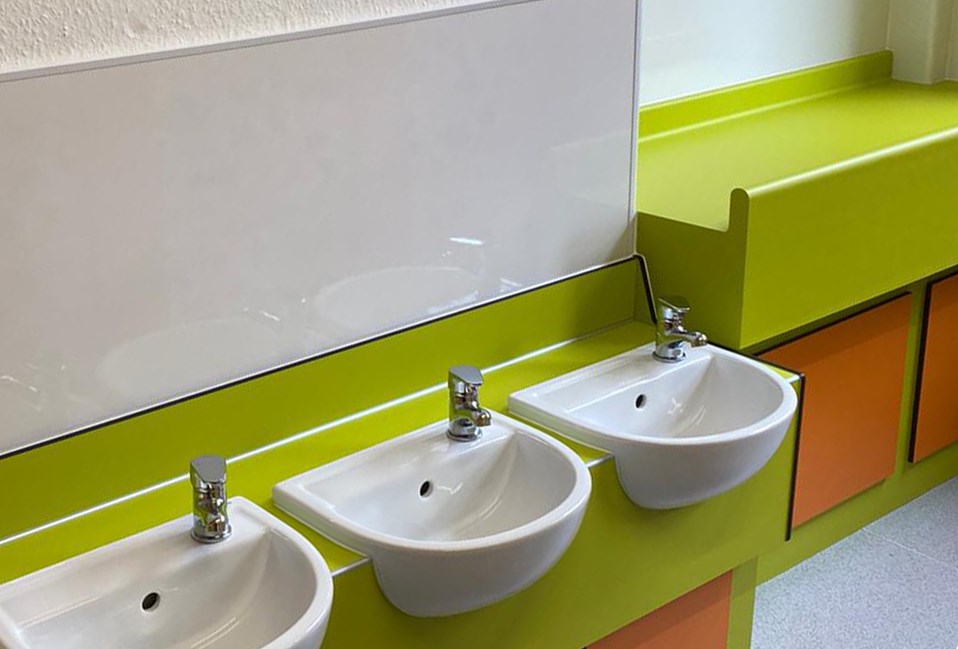 Venesta Washrooms Toilet Cubicles Ips Rainbow Nursery 5