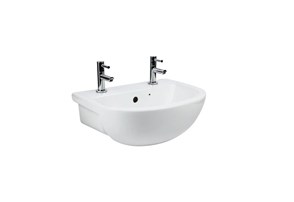 Venesta Washrooms Ips Vepps Panelling Chartham Semi Recessed Basin 450 Chwb108