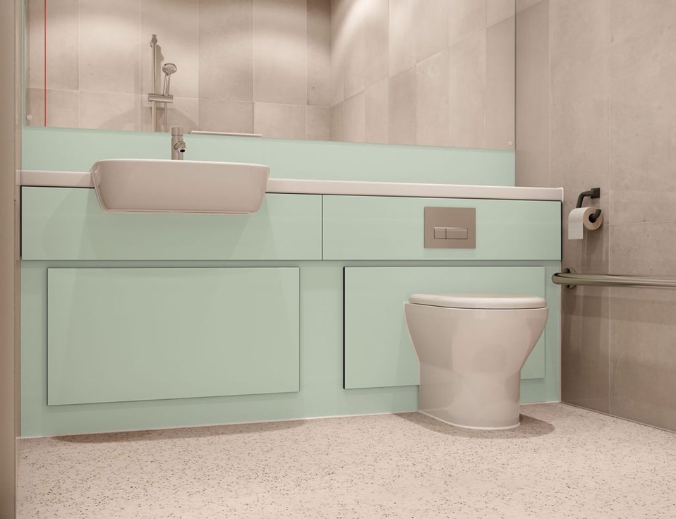 Venesta Washrooms Vepps Combi Unit HC Close Up 2