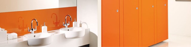 Venesta Washrooms Full Height Toilet Cubicles