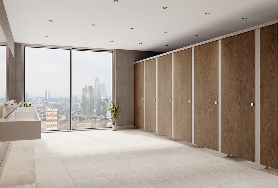 Beautiful view of Luxury Apartment Building Secure Washrooms